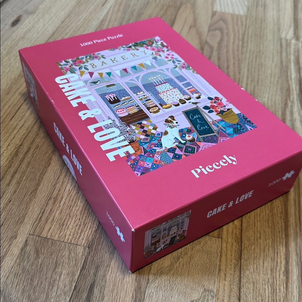 Piecely- Cake & Love 1000 piece Puzzle - Picture 2 of 3
